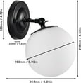 Tebaru Black Alabaster Wall Sconce - Camilalamps - CAARHWS - 2561810