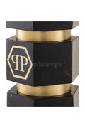 Faceted Marble Floor Lamp | Philipp Plein Hexagon - Camilalamps - PP0136UL