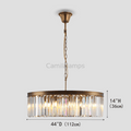 Falria 1 - Tier Crystal Round Chandelier - Camilalamps - VSL - CUST2024 - 252