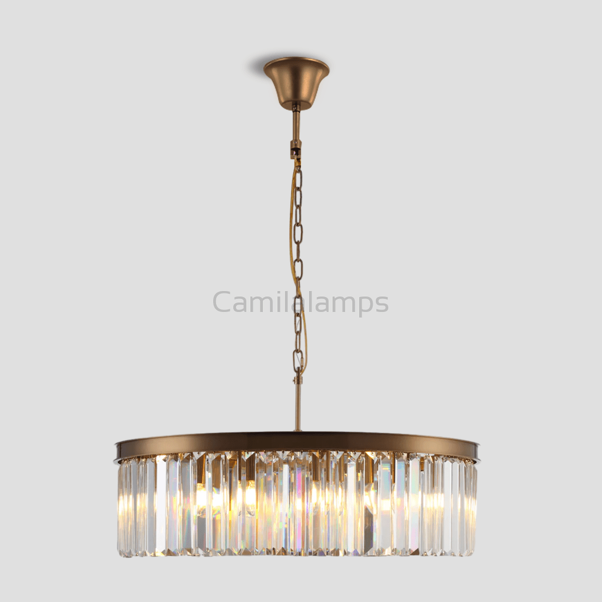 Falria 1 - Tier Crystal Round Chandelier - Camilalamps - VSL-1CUST2024-1244