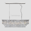 Falria 3 - Tier Crystal Rectangular Chandelier - Camilalamps - CA - LI2024 - C5712
