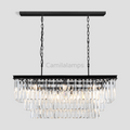 Falria 3 - Tier Crystal Rectangular Chandelier - Camilalamps - CA - LI2024 - C5708