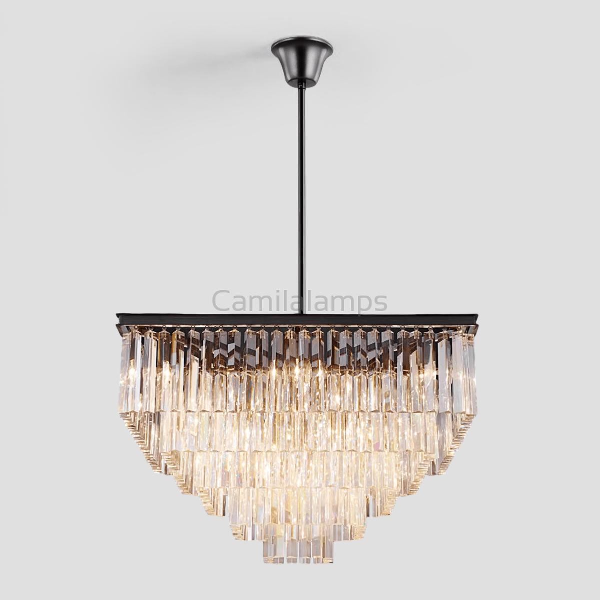 Falria 5 - Tier Crystal Square Chandelier - Camilalamps - Ca-1LI2024-1C5662