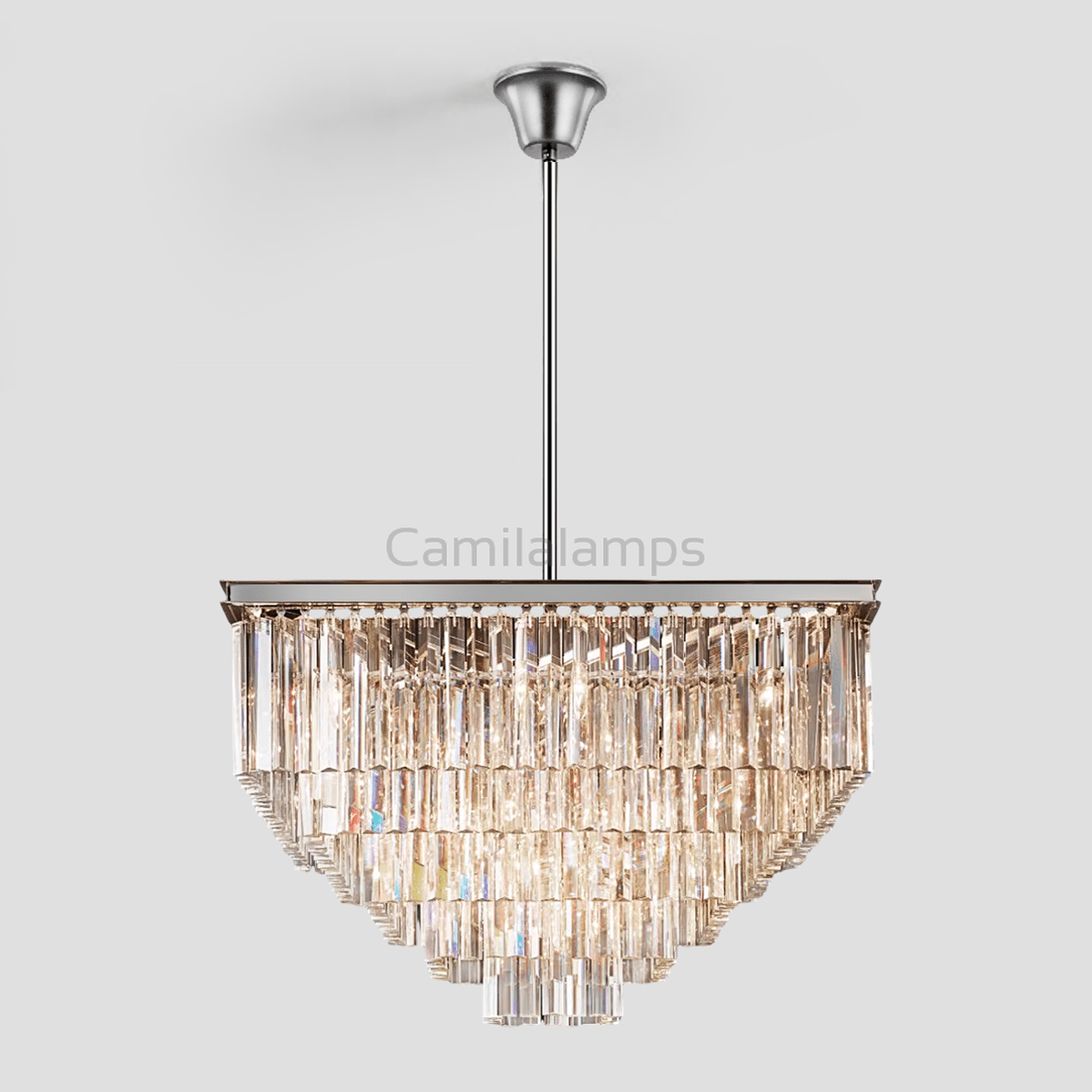 Falria 5 - Tier Crystal Square Chandelier - Camilalamps - Ca-1LI2024-1C5664