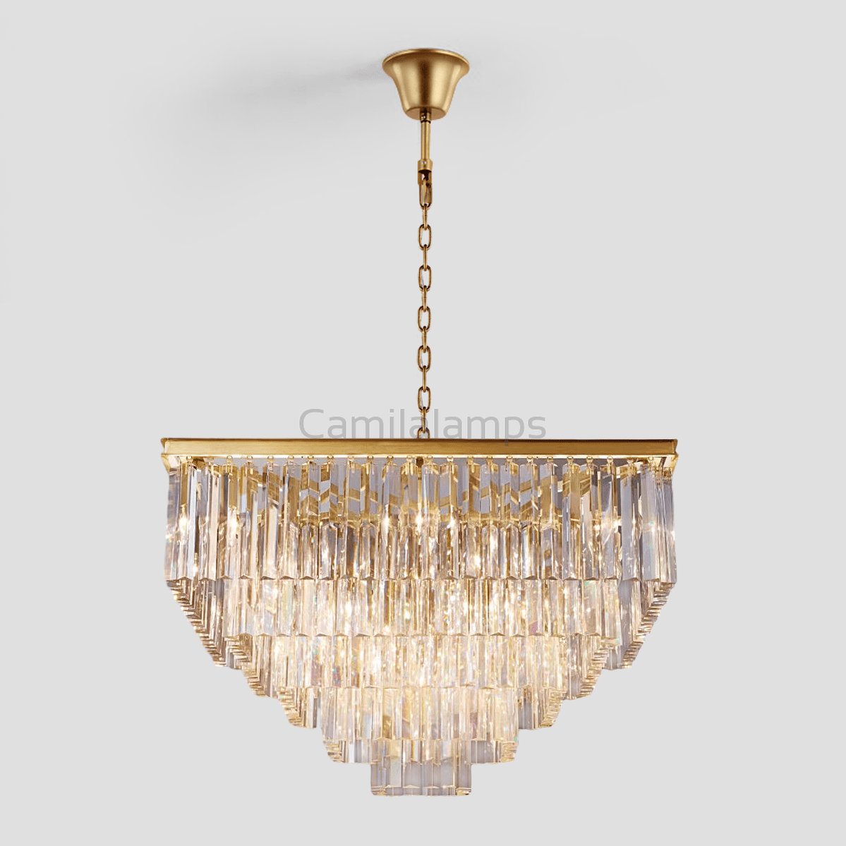 Falria 5 - Tier Crystal Square Chandelier - Camilalamps - Ca-1LI2024-1C5661
