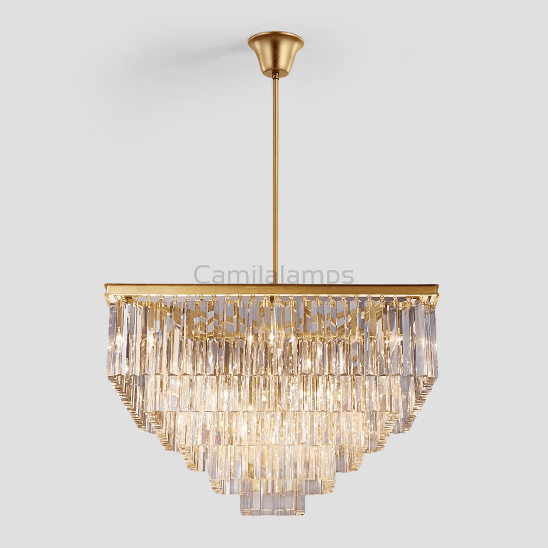 Falria 5 - Tier Crystal Square Chandelier - Camilalamps - Ca-1LI2024-1C5660