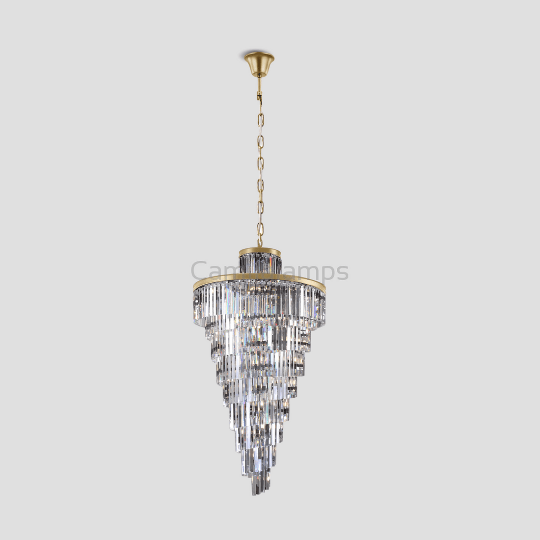 Falria Multi - Tiered/ Layered Crystal Rod Chandelier - Camilalamps - CA - LI2024 - C5631