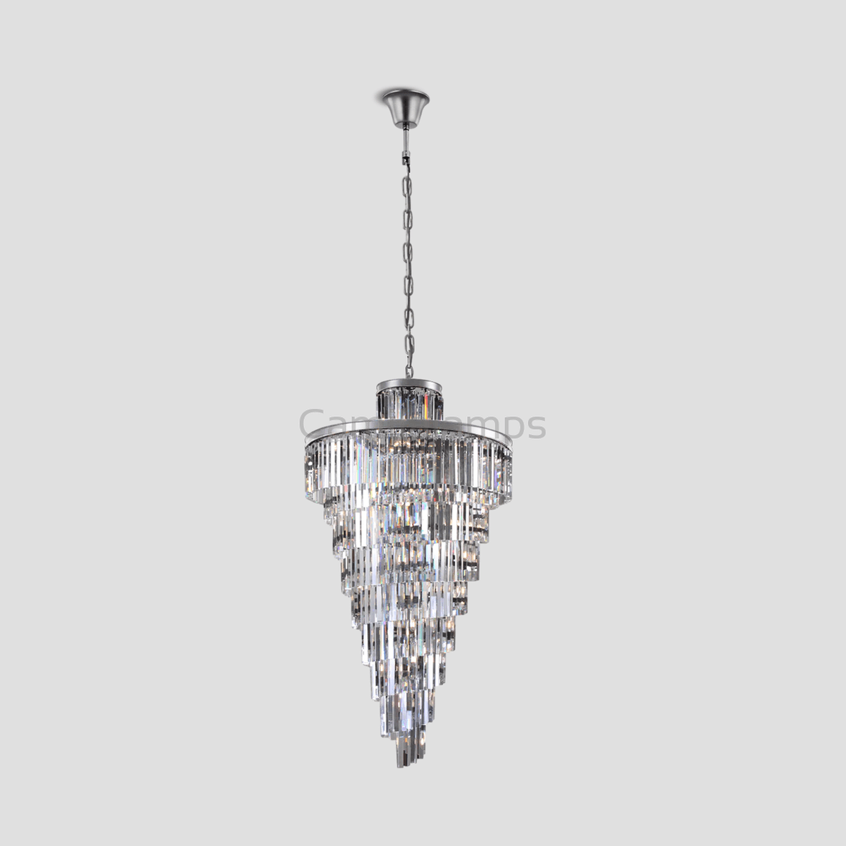 Falria Multi - Tiered/ Layered Crystal Rod Chandelier - Camilalamps - CA - LI2024 - C5635