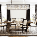 Falria Single - Tier Rectangular Crystal Rod Chandelier - Camilalamps - CA - LI2024 - C5630