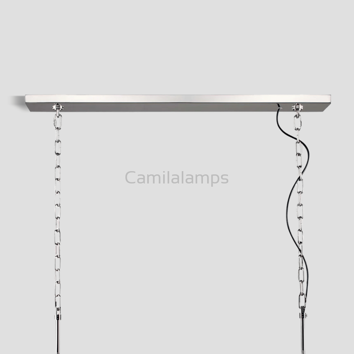 Falria Single - Tier Rectangular Crystal Rod Chandelier - Camilalamps - CA - LI2024 - C5630