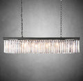 Falria Single - Tier Rectangular Crystal Rod Chandelier - Camilalamps - CA - LI2024 - C5629