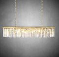 Falria Single - Tier Rectangular Crystal Rod Chandelier - Camilalamps - CA - LI2024 - C5628