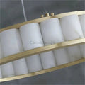 Fiora Alabaster Circle Round Chandelier - Camilalamps - CAM - FI - 01