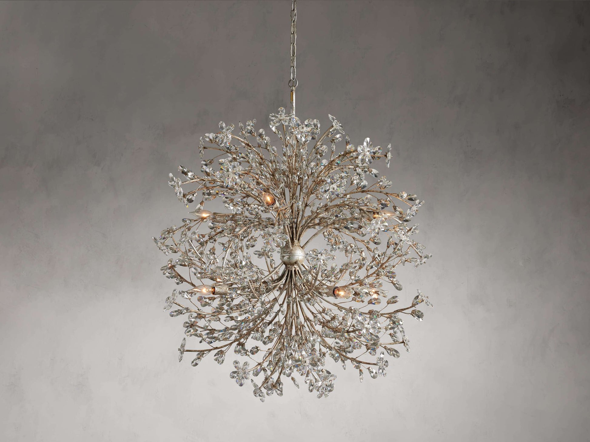 Fiore 8 - Light Round Chandelier - Camilalamps - CA - 636H675