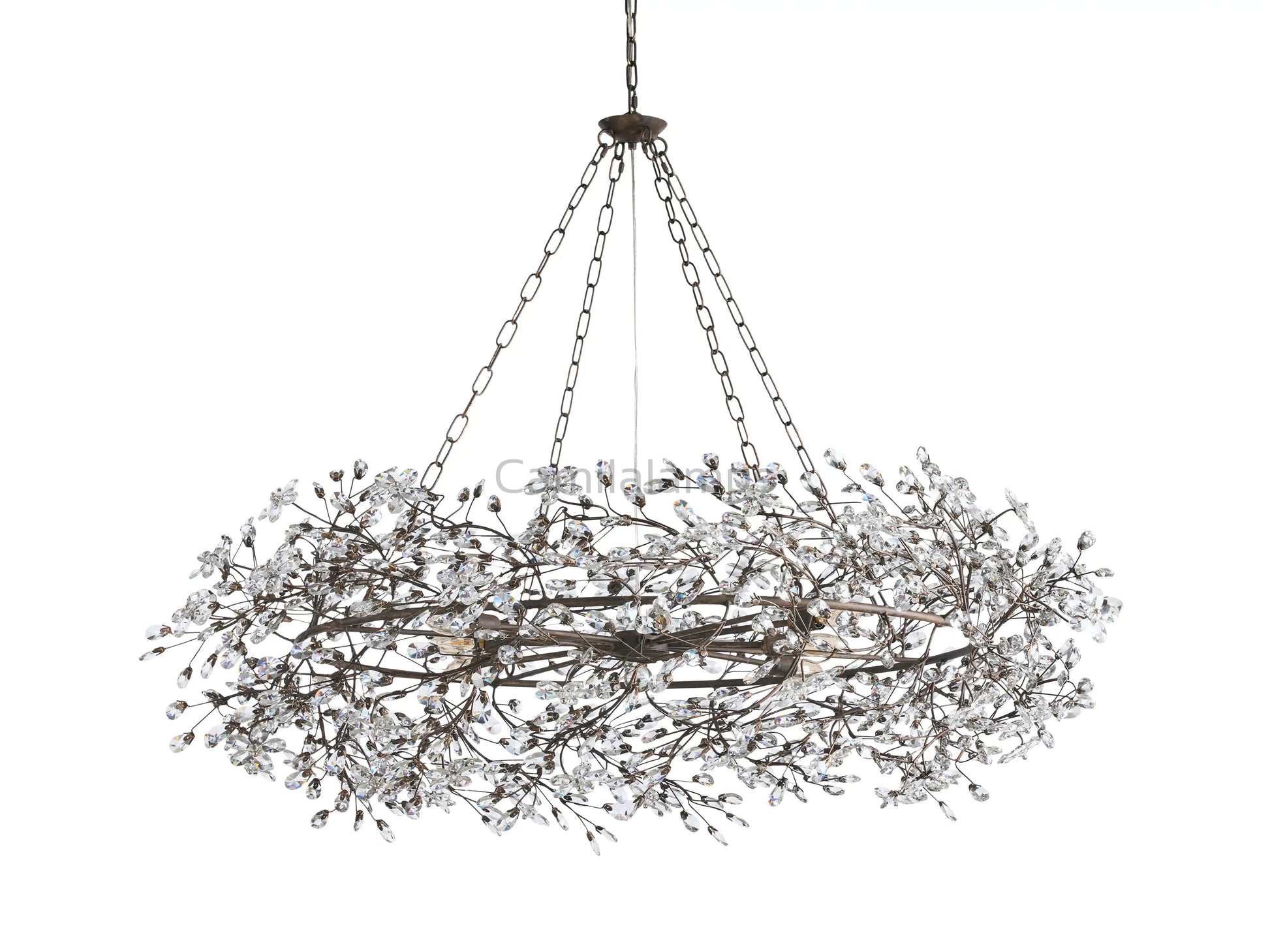 Fiore Crown Chandelier 39''48''60'' - Camilalamps - CA - 636H681