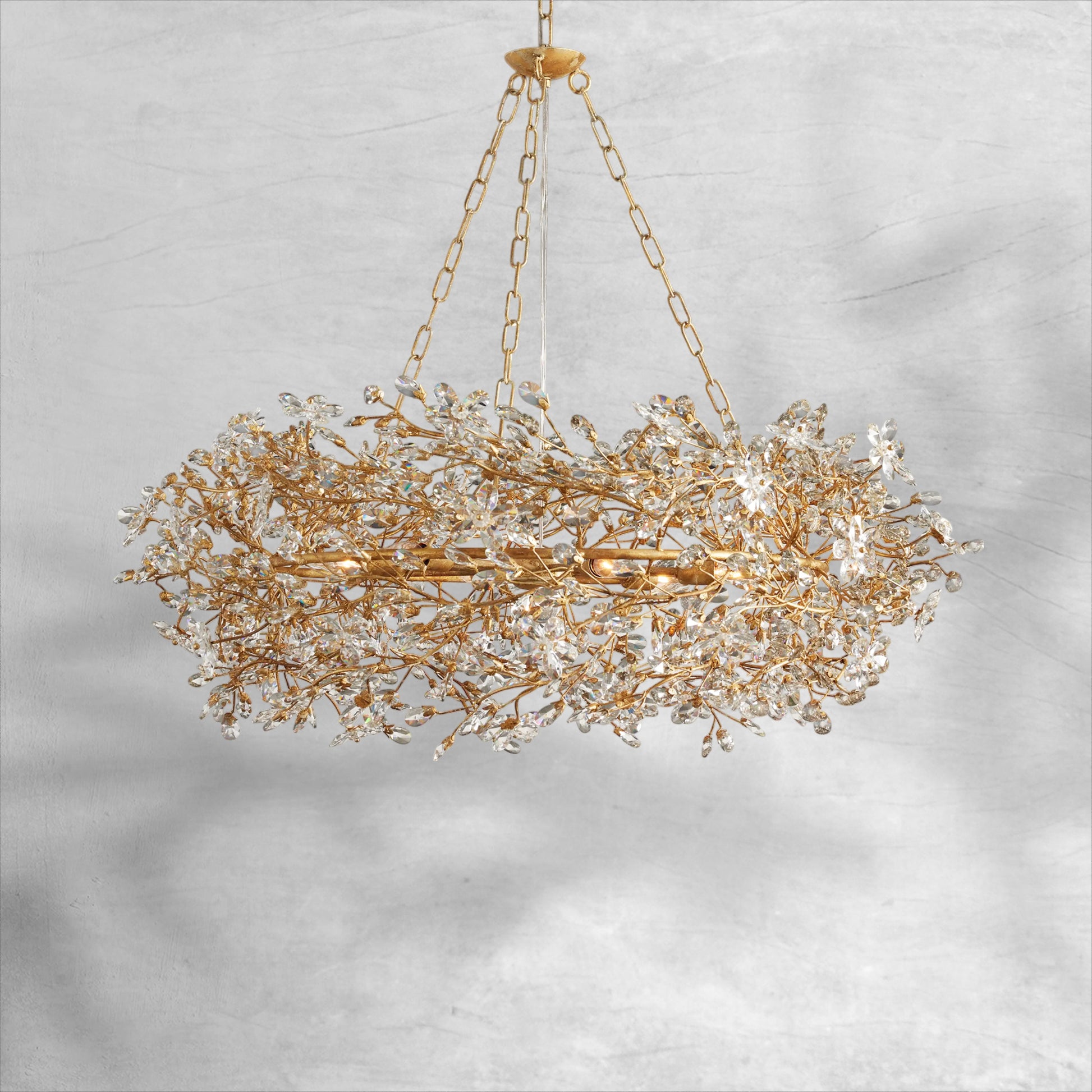 Fiore Crown Chandelier 39''48''60'' - Camilalamps - CA - 636H681