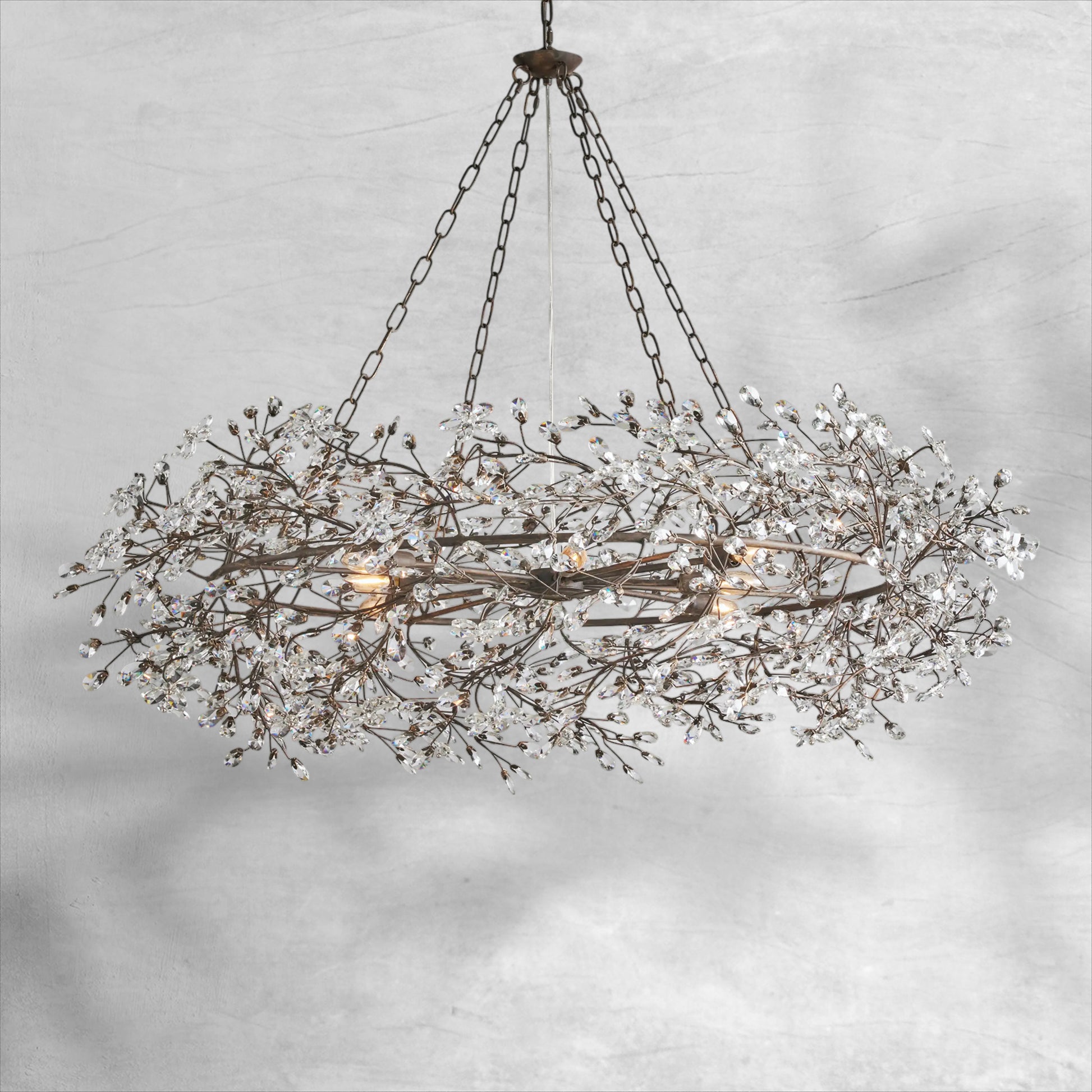 Fiore Crown Chandelier 39''48''60'' - Camilalamps - CA - 636H681