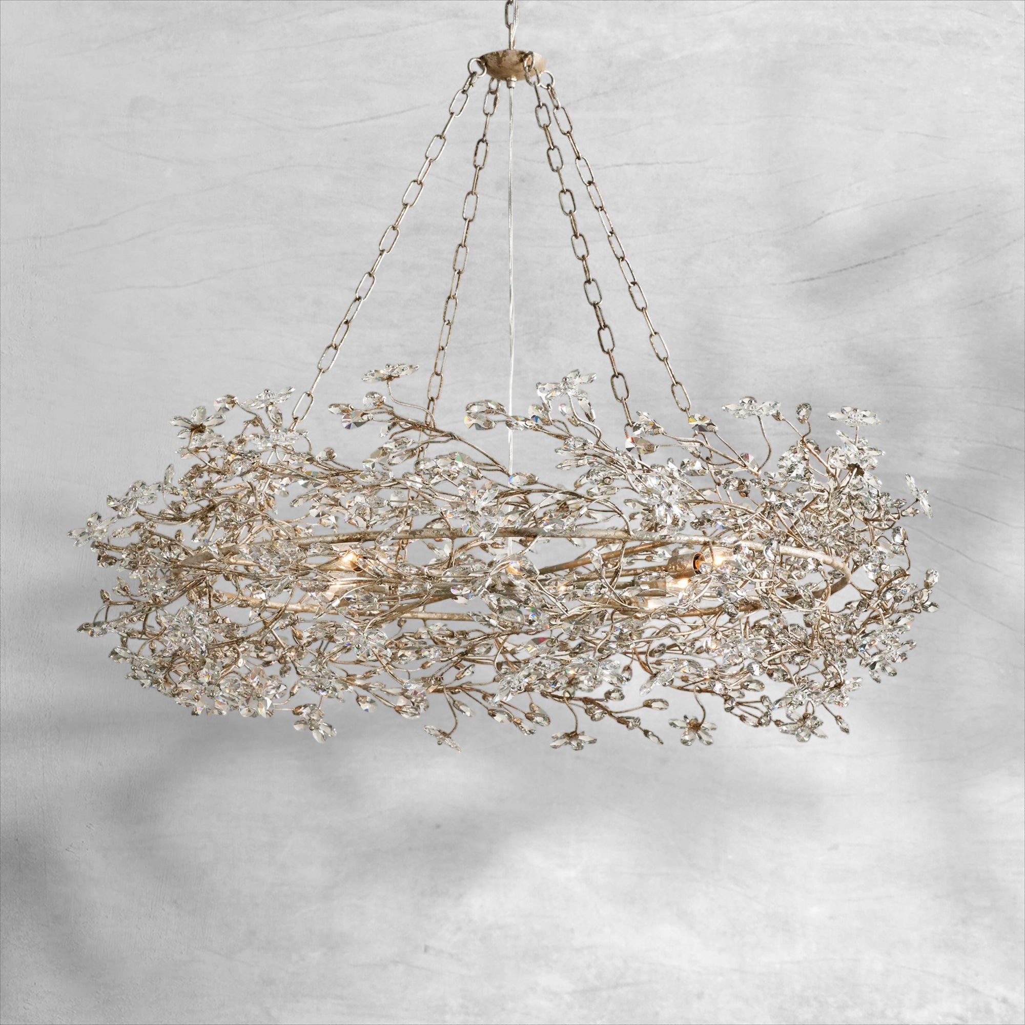 Fiore Crown Chandelier 39''48''60'' - Camilalamps