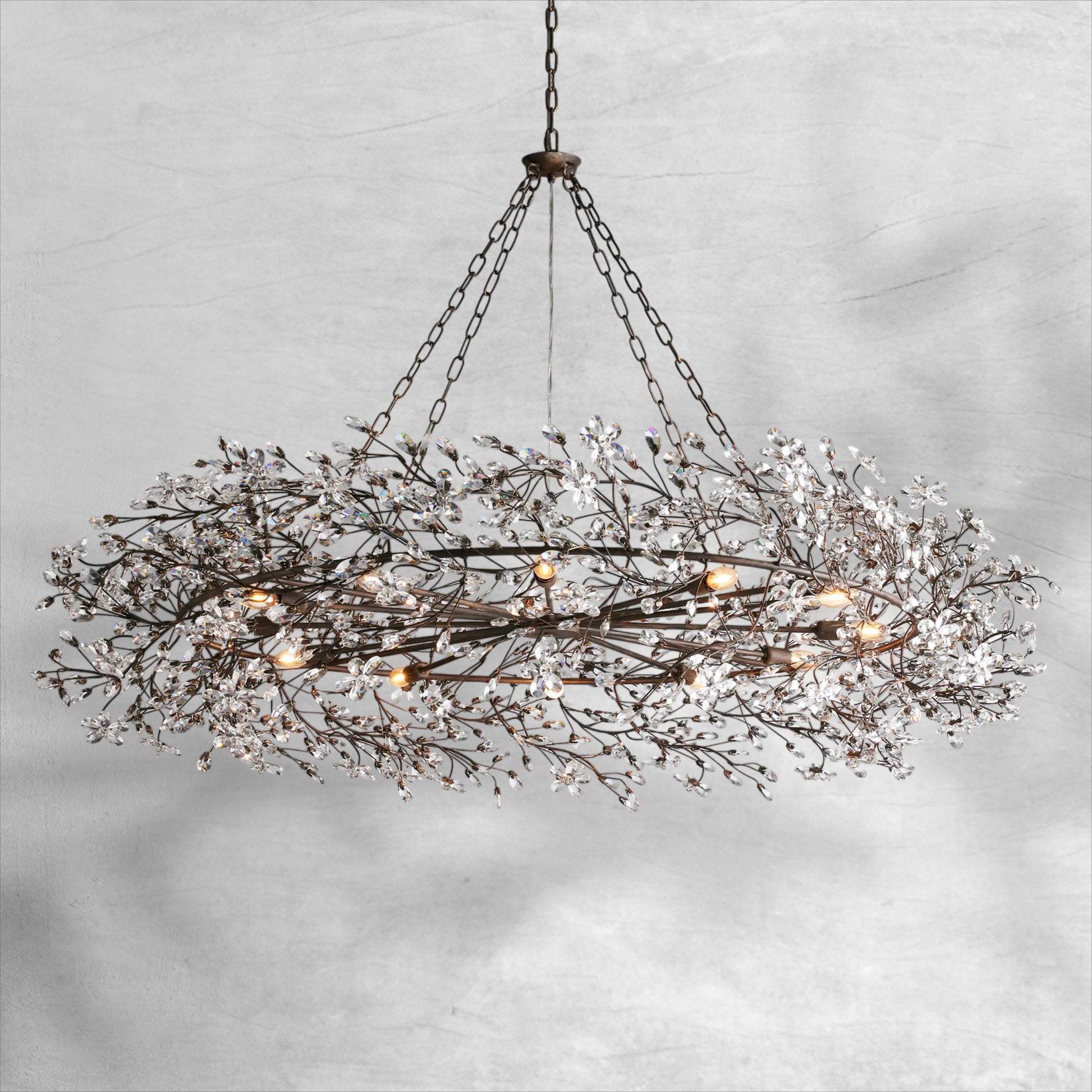 Fiore Crown Chandelier 39''48''60'' - Camilalamps - CA - 636H681