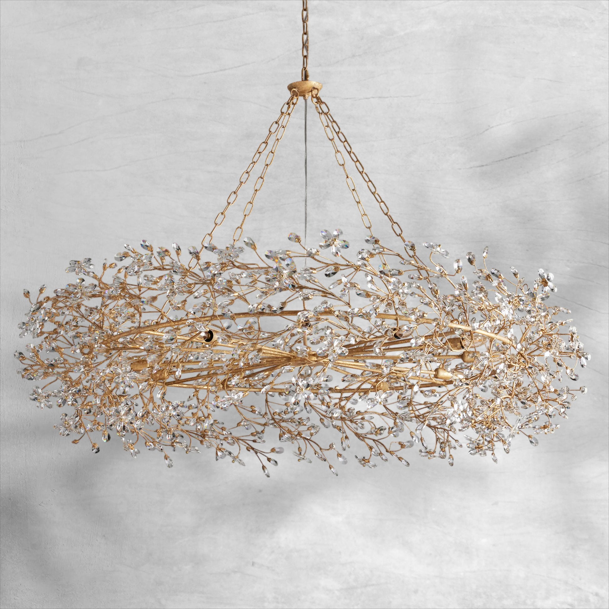 Fiore Crown Chandelier 39''48''60'' - Camilalamps - CA - 636H681