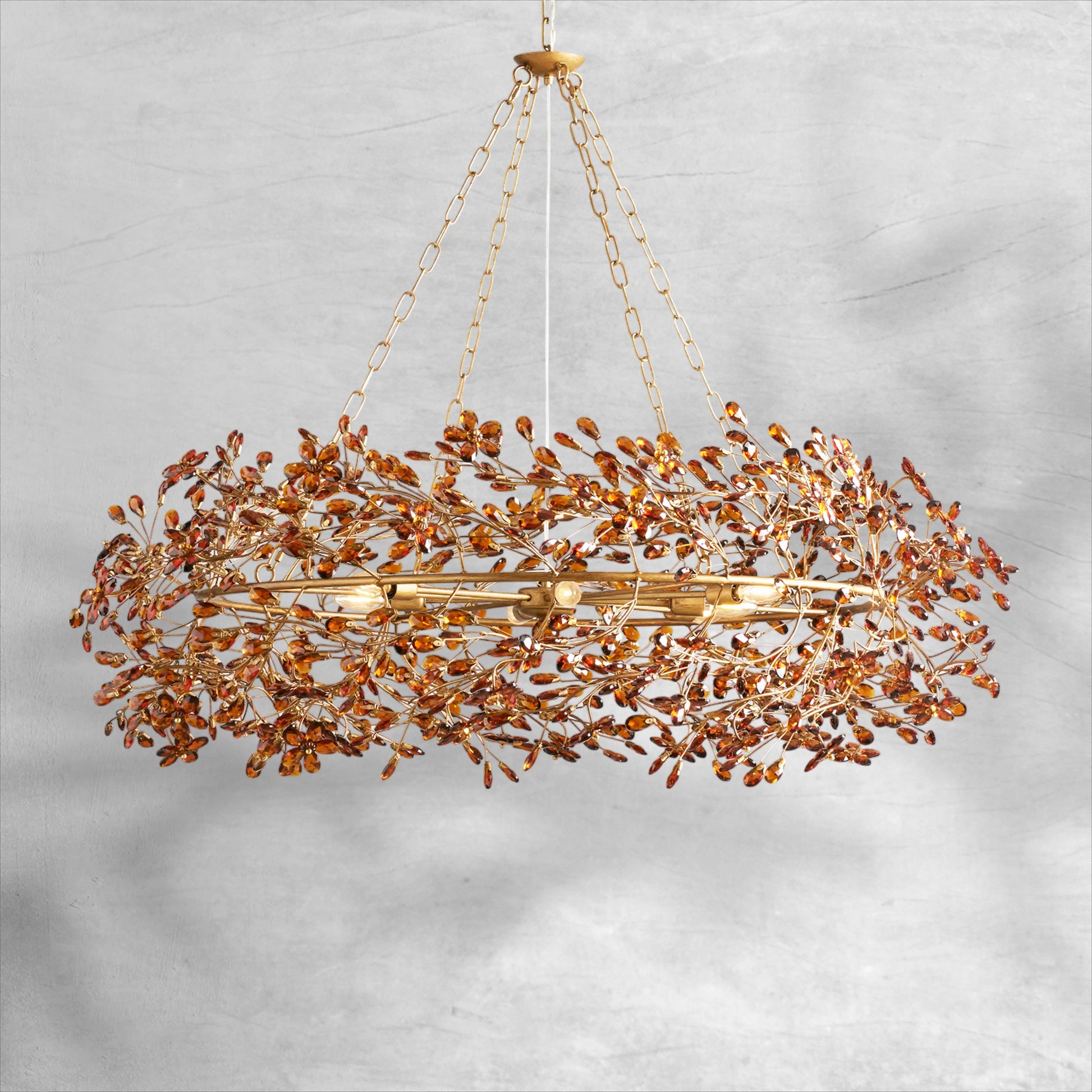 Fiore Crown Chandelier 39''48''60'' - Camilalamps - CA - 636H681