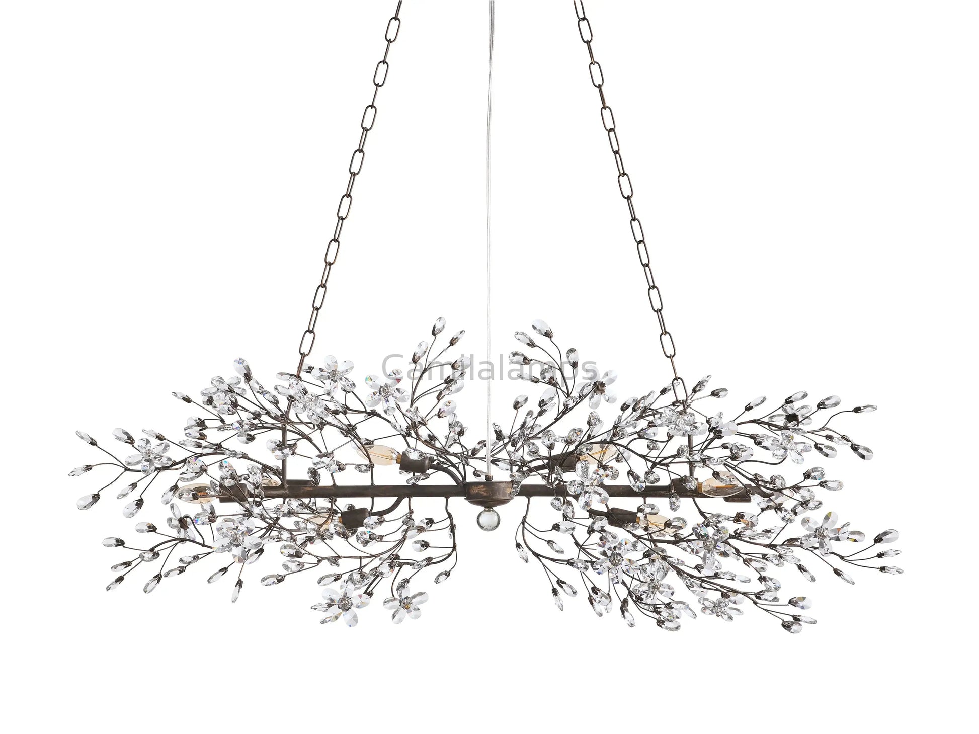 Fiore Linear Chandelier 43"51"68" - Camilalamps - Ca-11Za0018