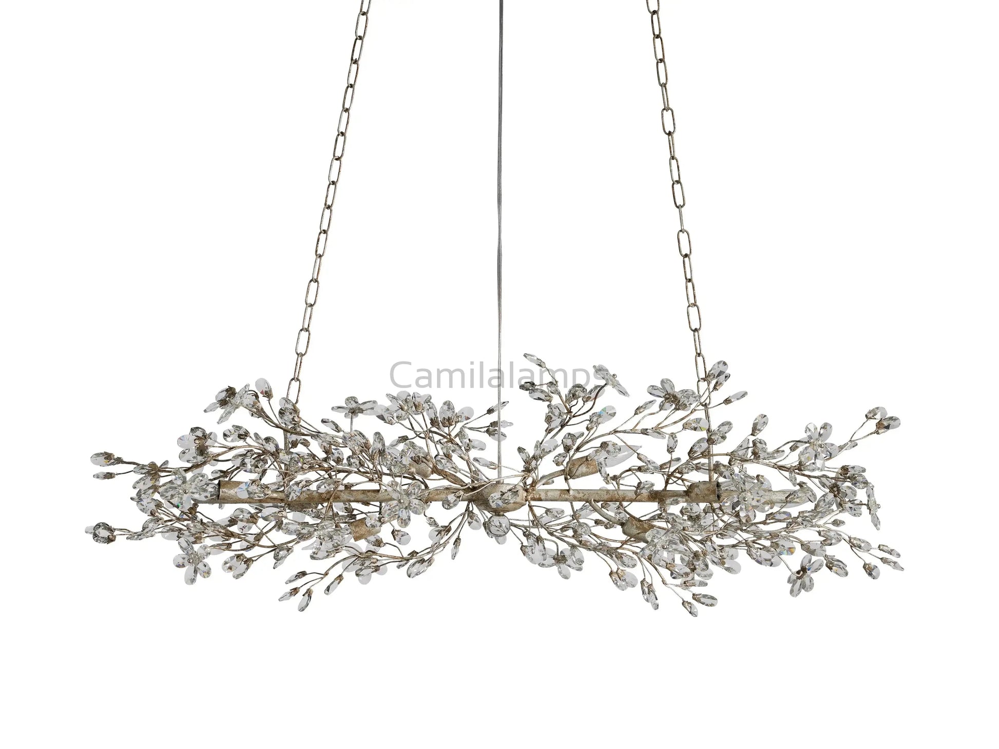 Fiore Linear Chandelier 43"51"68" - Camilalamps - Ca-1FIORE-1107