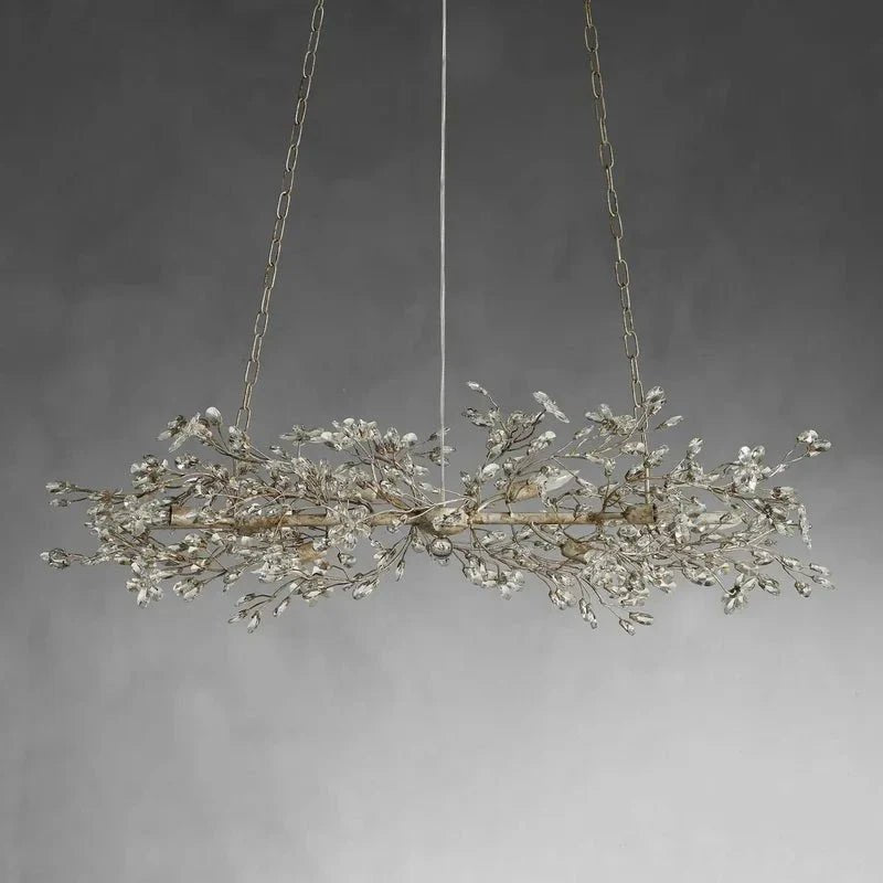 Fiore Linear Chandelier 43"51"68" - Camilalamps - Ca-1636H677