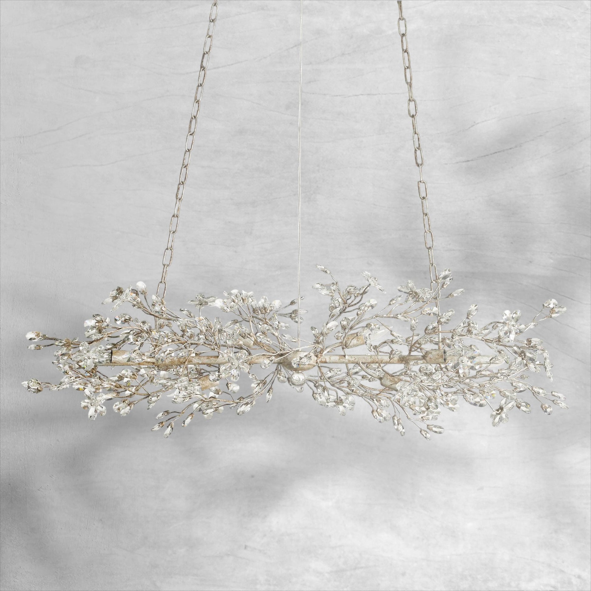 Fiore Linear Chandelier 43"51"68" - Camilalamps - Ca-1636H677