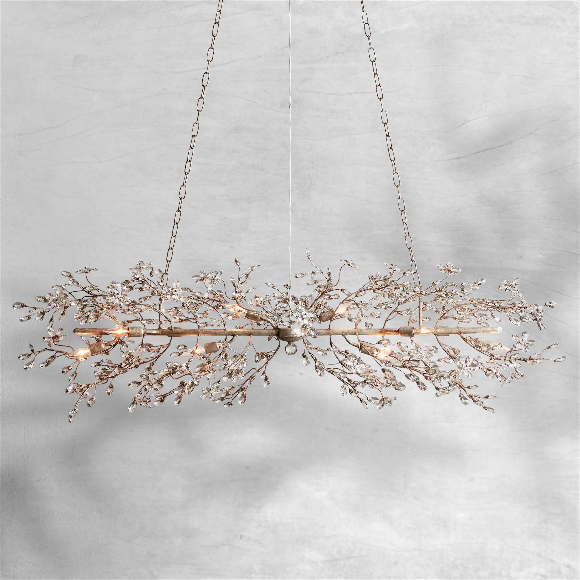 Fiore Linear Chandelier 43"51"68" - Camilalamps - CA - 1ZA0016