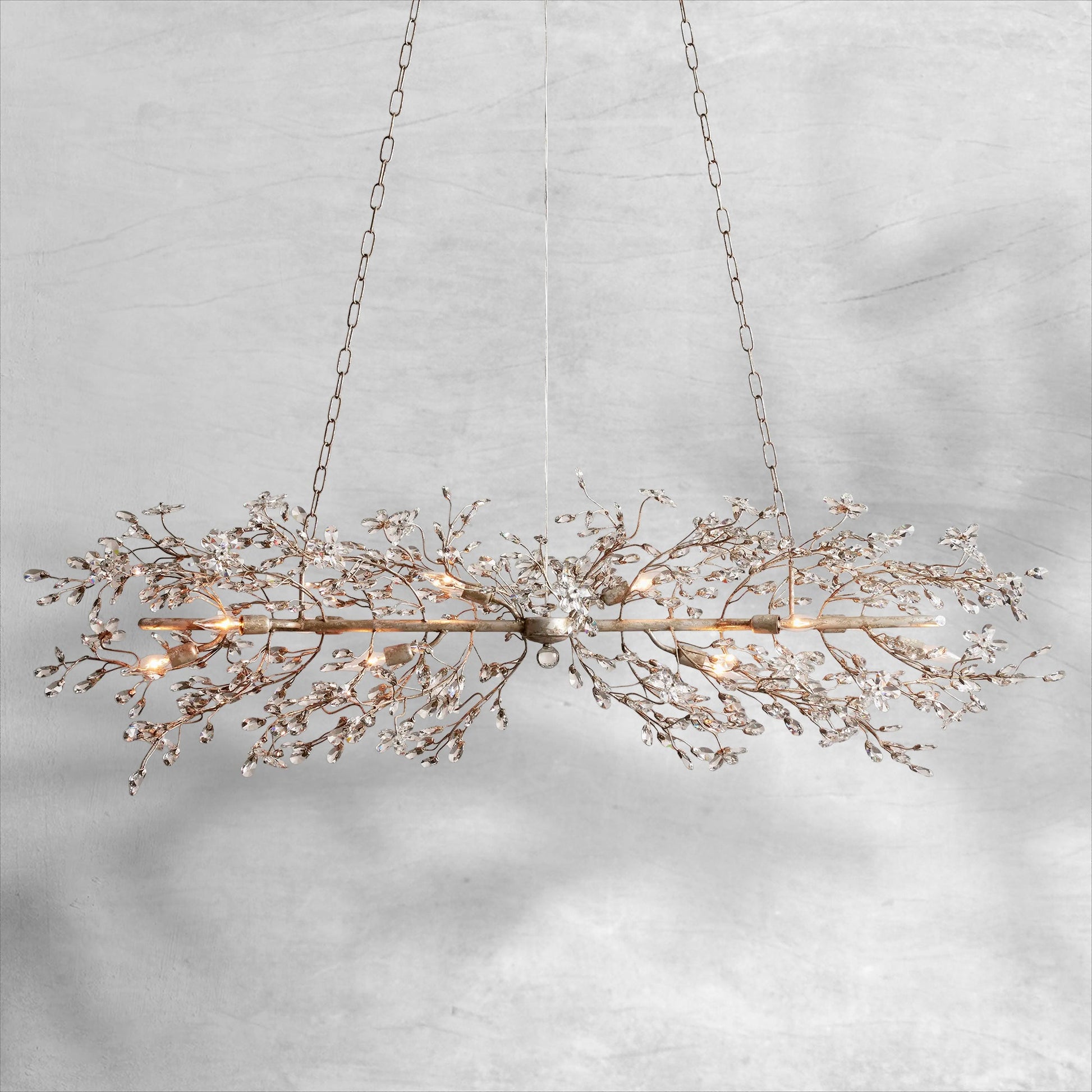 Fiore Linear Chandelier 43"51"68" - Camilalamps - Ca-11Za0016