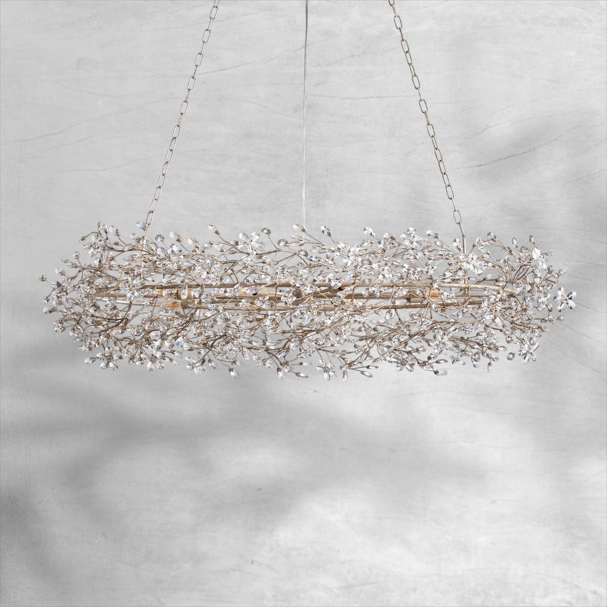 Fiore Oval Chandelier 62''74'' - Camilalamps - CA - 636H721