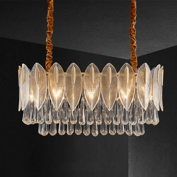 Flake Raindrop Kitchen Island Chandelier - Camilalamps - ILM0366