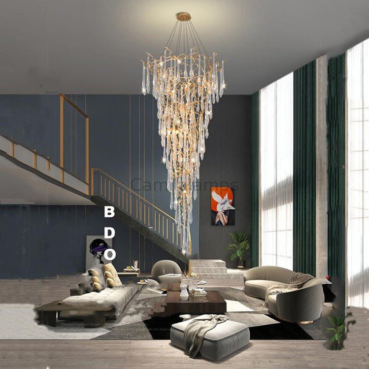 Flavian Branch Crystal Chandelier - Camilalamps - CAA - 10016A6