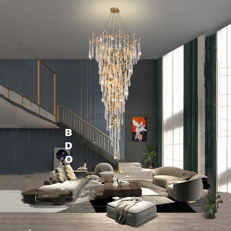 Flavian Branch Crystal Chandelier - Camilalamps - Caa-110016a6
