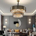 Flavian Double Tier Crystal Chandelier - Camilalamps - CA - A - 641