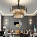 Flavian Double Tier Crystal Chandelier - Camilalamps - Ca-1a-1641