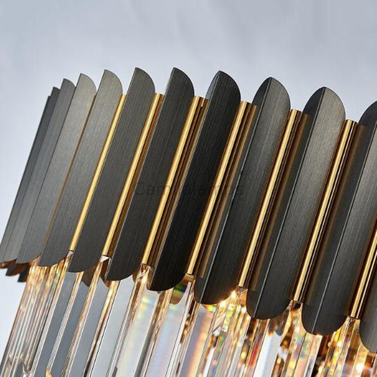 Flavian Double Tier Crystal Chandelier - Camilalamps - CA - A - 641