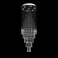 Floating Castle Round Raindrop Crystal Chandelier Ceiling Lights - Camilalamps - CH052-1D