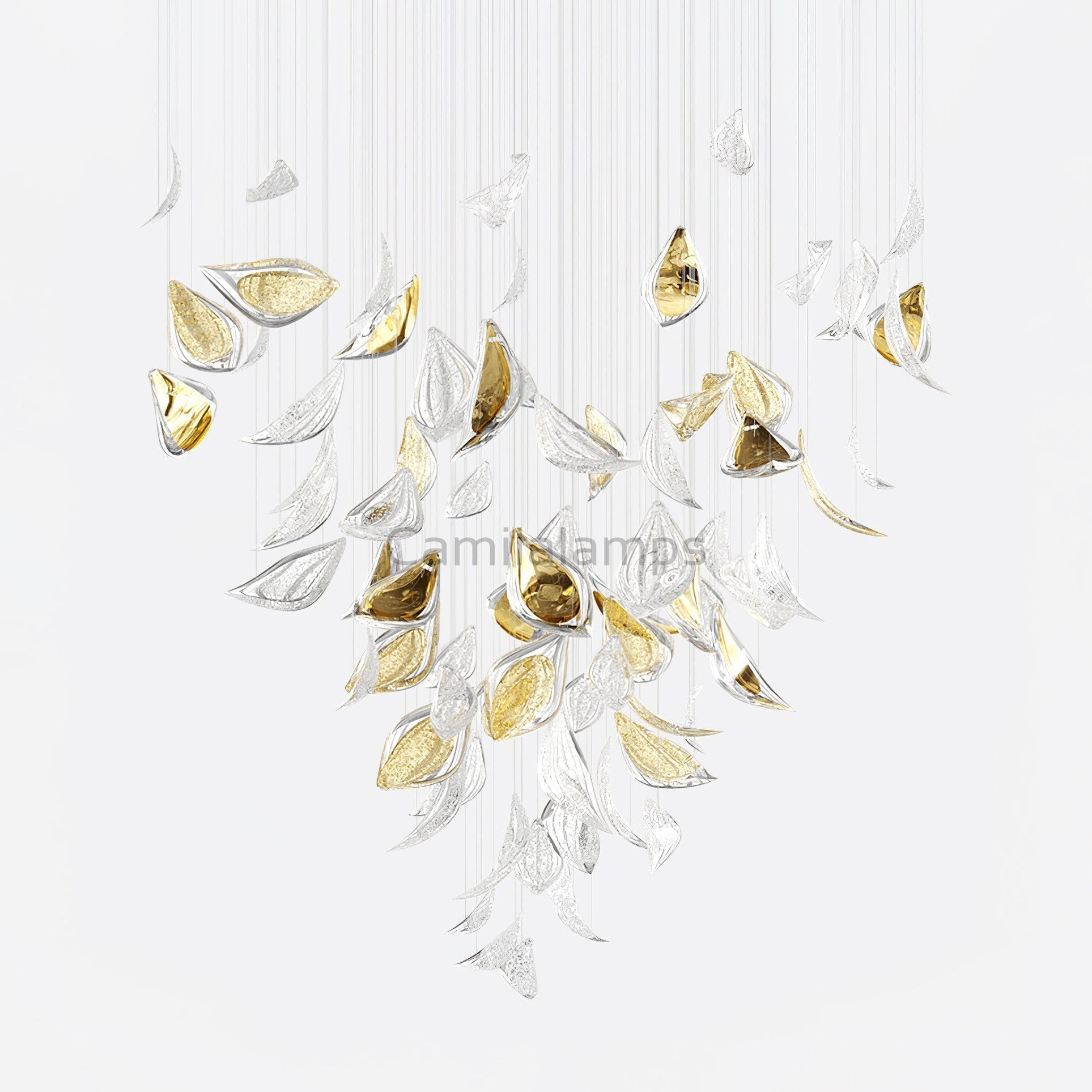 Floating Leaves Chandelier - Camilalamps - VKC2-1240522-101