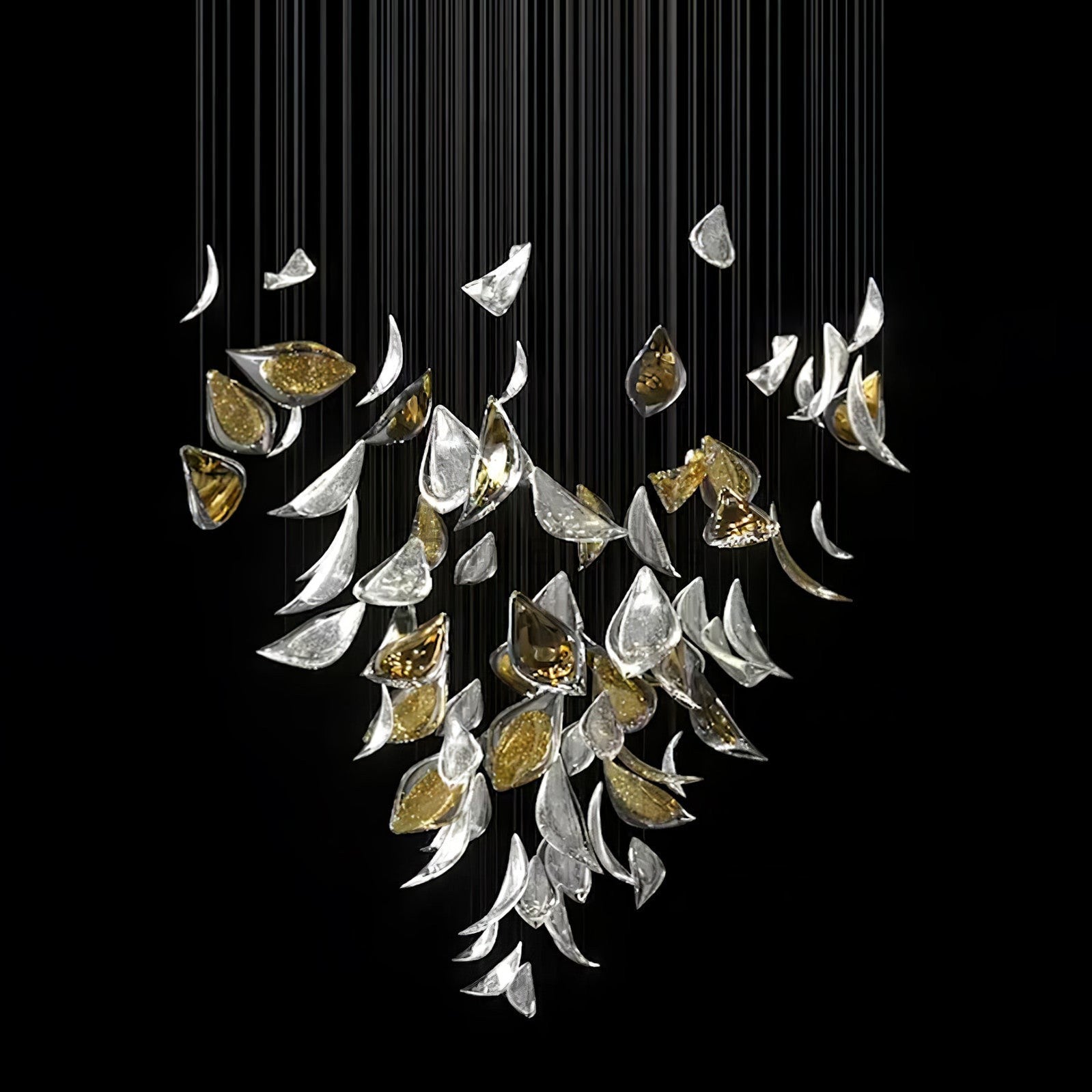 Floating Leaves Chandelier - Camilalamps - VKC2 - 240522 - 01