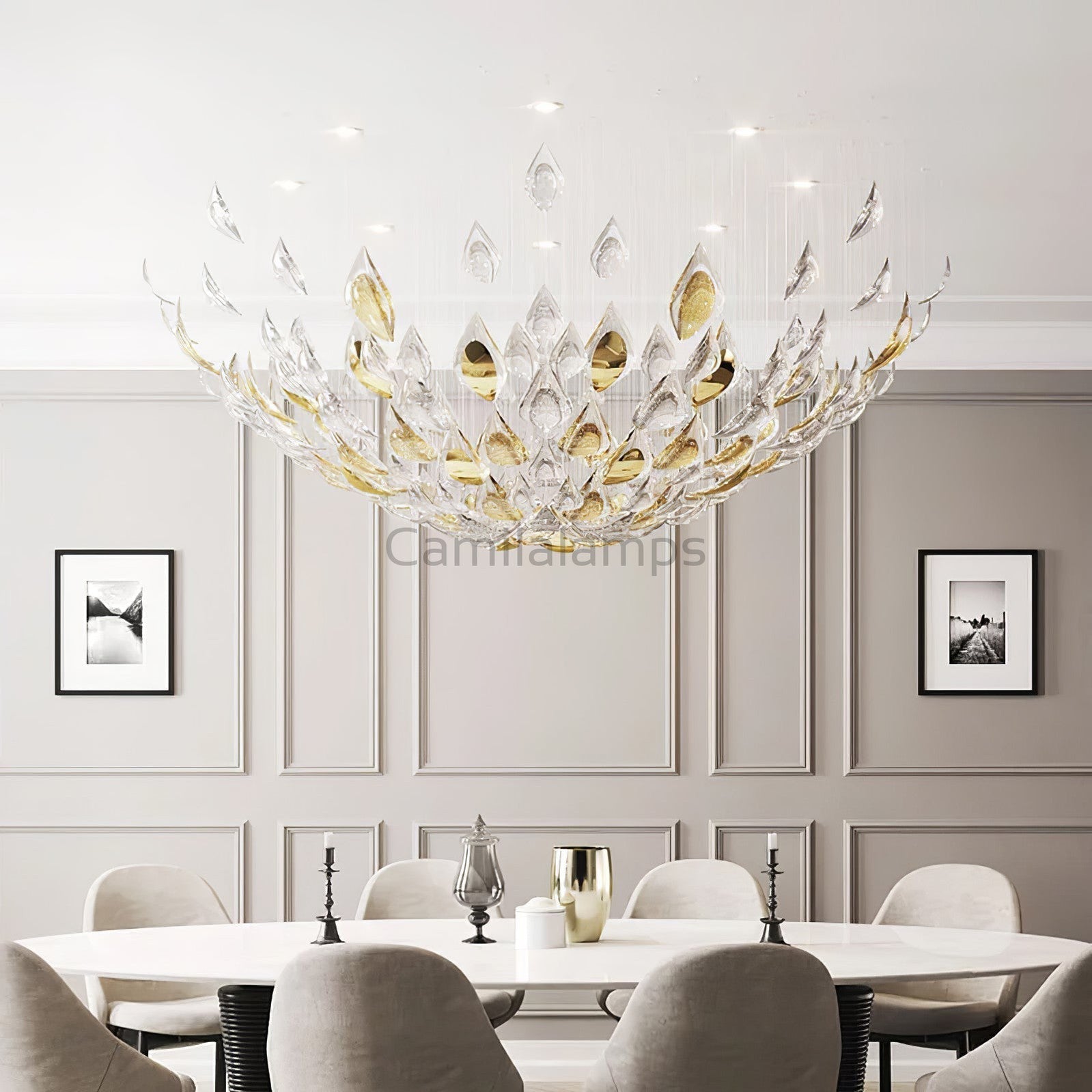 Floating Leaves Chandelier - Camilalamps - VKC2 - 240522 - 01
