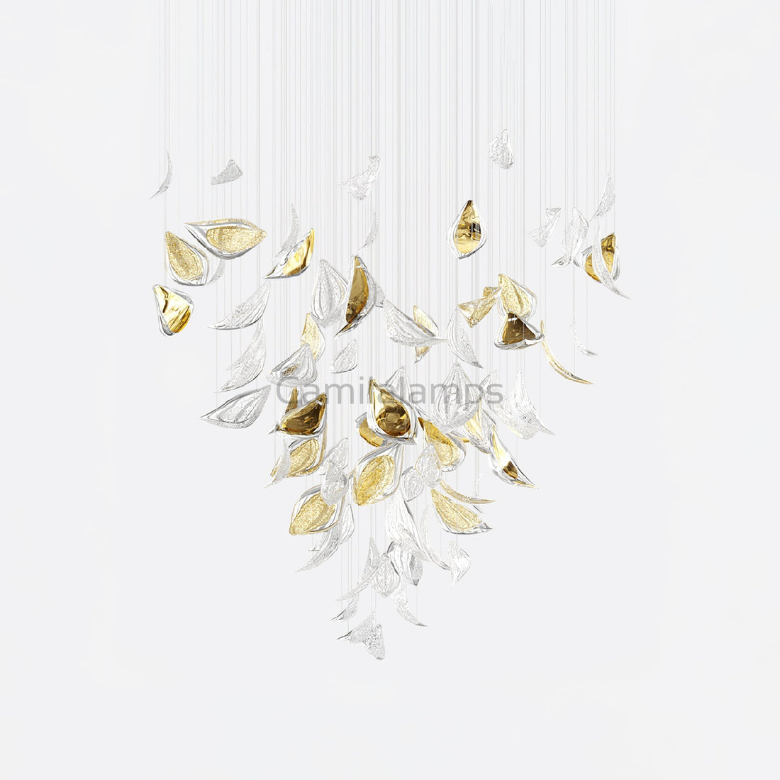Floating Leaves Chandelier - Camilalamps - VKC2 - 240522 - 01