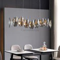 Flor Crystal Linear Chandelier - Camilalamps - CA - A - 379
