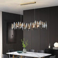 Flor Crystal Linear Chandelier - Camilalamps - CA - A - 379