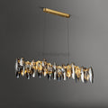 Flor Crystal Linear Chandelier - Camilalamps - CA - A - 379