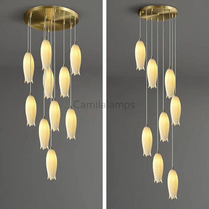 Flower Chandelier - Camilalamps - CA - LTFLC - 3