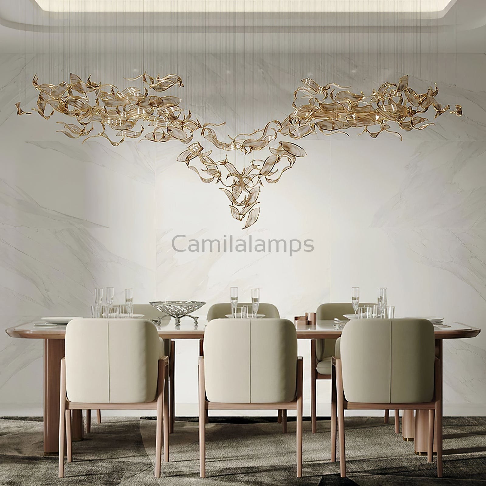 Fluttering Leaves Chandelier - Camilalamps - VKC2 - 240524 - 01