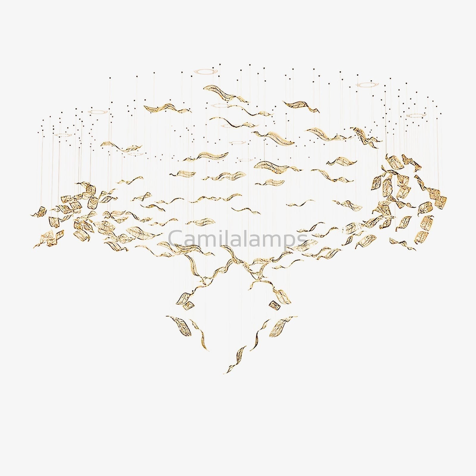 Fluttering Leaves Chandelier - Camilalamps - VKC2-1240524-101