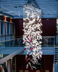 Flying Glass Feather Chandelier - Camilalamps - VKC2-1240410-15